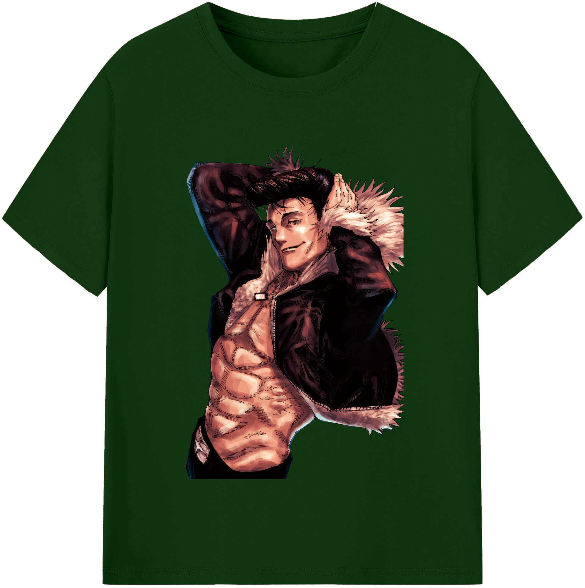 （画像用） 呪術廻戦 Jujutsu Kaisen 綿100％半袖Tシャツ（フロントプリント）